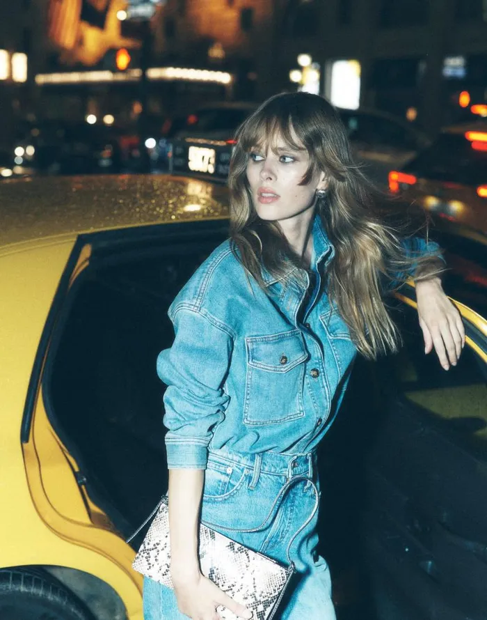 Tops and Shirts Women Madewell Denim LongSleeve ButtonUp Shirt Blissfield Wash