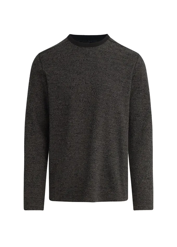 Tops Tees Men Joe8217s Jeans TATE LONG SLEEVE CREWNECK Black