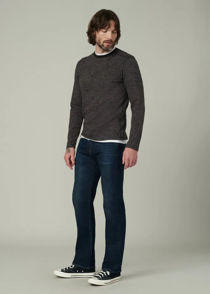 Tops Tees Men Joe8217s Jeans TATE LONG SLEEVE CREWNECK Black