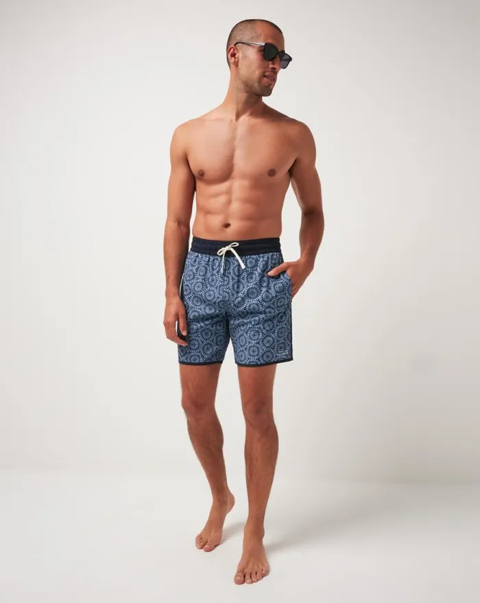 TravisMathew BANZAI BRONZED BOARDSHORT Heather Total Eclipse Men Boardshorts