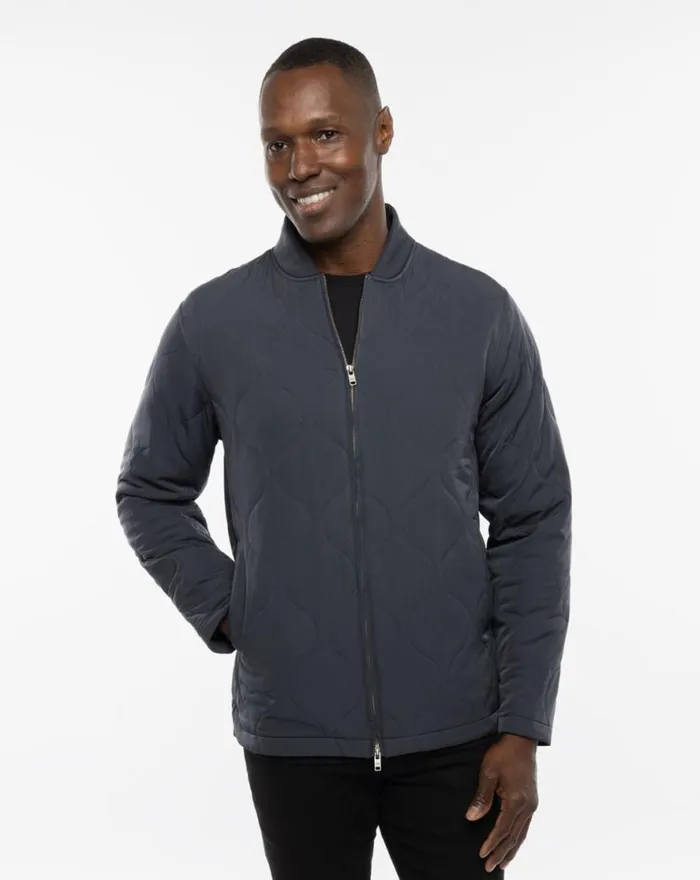 TravisMathew COME WHAT MAY JACKET Ebony Men Jackets