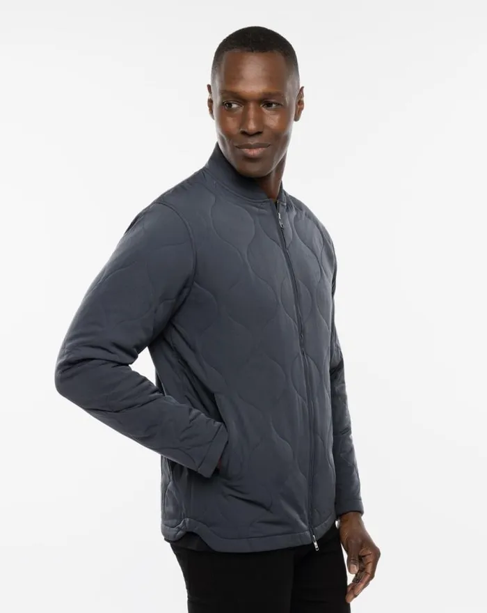 TravisMathew COME WHAT MAY JACKET Ebony Men Jackets TravisMathew COME WHAT MAY JACKET Ebony Men Jackets
