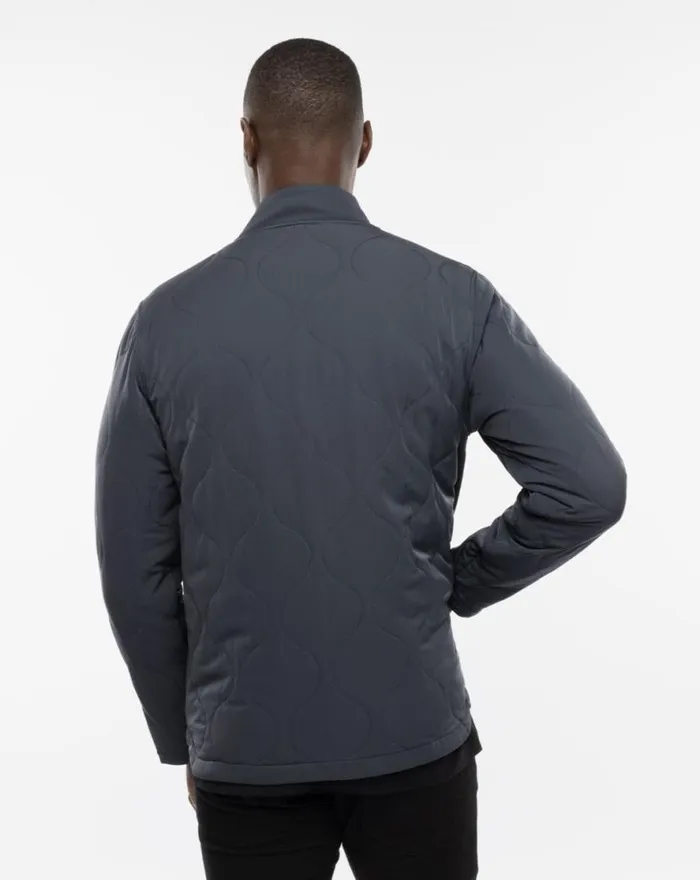 TravisMathew COME WHAT MAY JACKET Ebony Men Jackets TravisMathew COME WHAT MAY JACKET Ebony Men Jackets