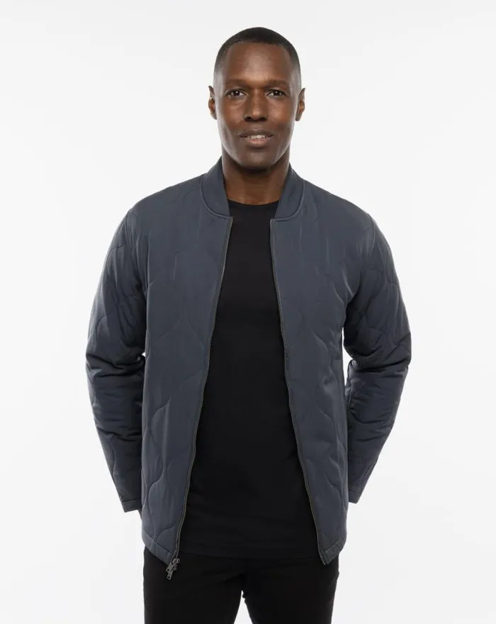 TravisMathew COME WHAT MAY JACKET Ebony Men Jackets TravisMathew COME WHAT MAY JACKET Ebony Men Jackets