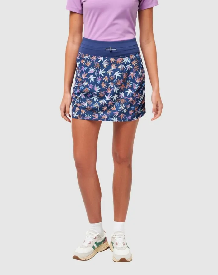 TravisMathew DUNE GRASS TECH WOVEN SKORT Oceana Multi Women Skorts