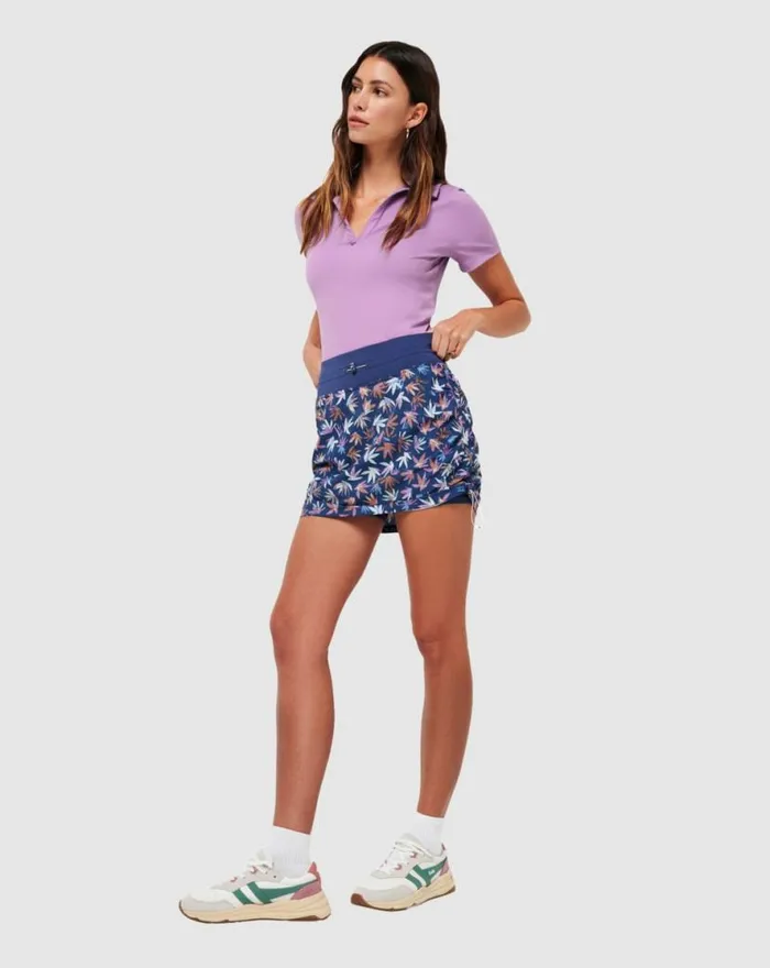 TravisMathew DUNE GRASS TECH WOVEN SKORT Oceana Multi Women Skorts