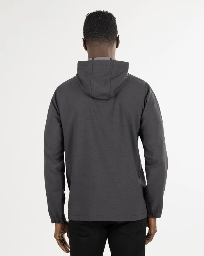 TravisMathew ELEMENT OF SURPRISE FULL ZIP HOODIE Heather Black Men Jackets TravisMathew ELEMENT OF SURPRISE FULL ZIP HOODIE Heather Black Men Jackets