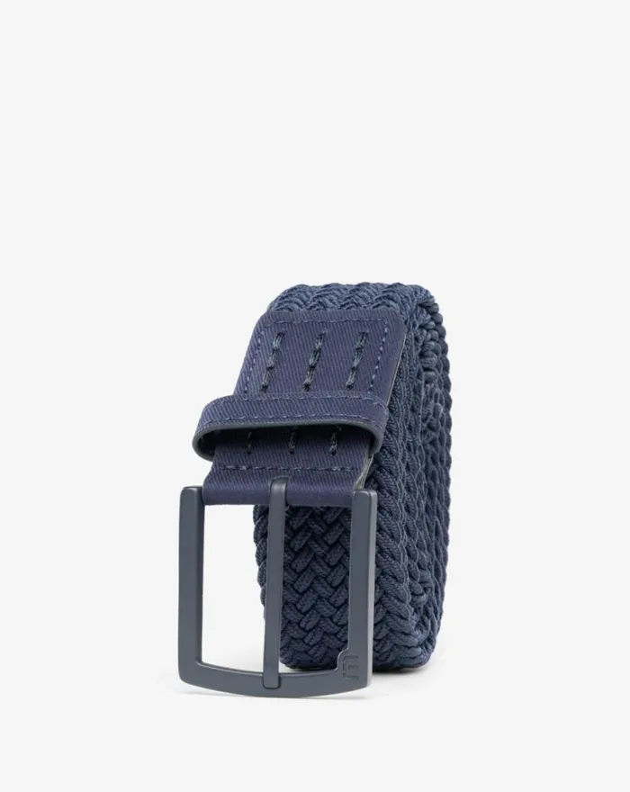 TravisMathew GRADE 20 STRETCH WOVEN BELT Blue Nights MenWomen Belts
