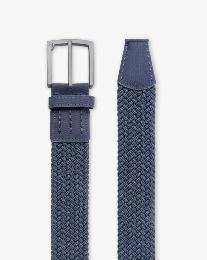 TravisMathew GRADE 20 STRETCH WOVEN BELT Blue Nights MenWomen Belts TravisMathew GRADE 20 STRETCH WOVEN BELT Blue Nights MenWomen Belts