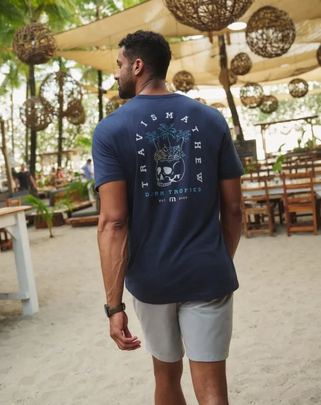 TravisMathew LIQUID REFRESHMENT TEE Total Eclipse Men Tees TravisMathew LIQUID REFRESHMENT TEE Total Eclipse Men Tees
