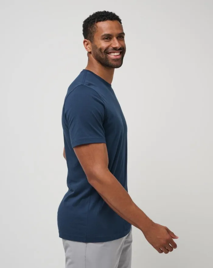 TravisMathew LIQUID REFRESHMENT TEE Total Eclipse Men Tees TravisMathew LIQUID REFRESHMENT TEE Total Eclipse Men Tees