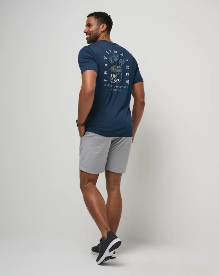 TravisMathew LIQUID REFRESHMENT TEE Total Eclipse Men Tees TravisMathew LIQUID REFRESHMENT TEE Total Eclipse Men Tees