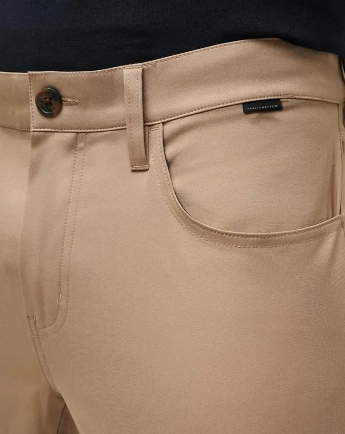 TravisMathew OPEN TO CLOSE PANT Khaki Men Pants