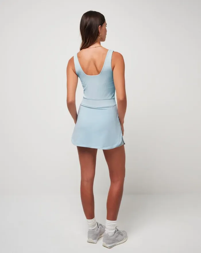 TravisMathew ROYAL TREATMENT MOVEKNIT DRESS Celestial Blue Women Dresses