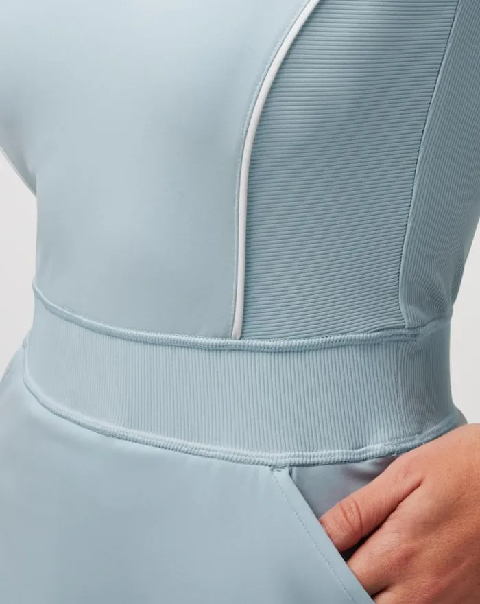 TravisMathew ROYAL TREATMENT MOVEKNIT DRESS Celestial Blue Women Dresses