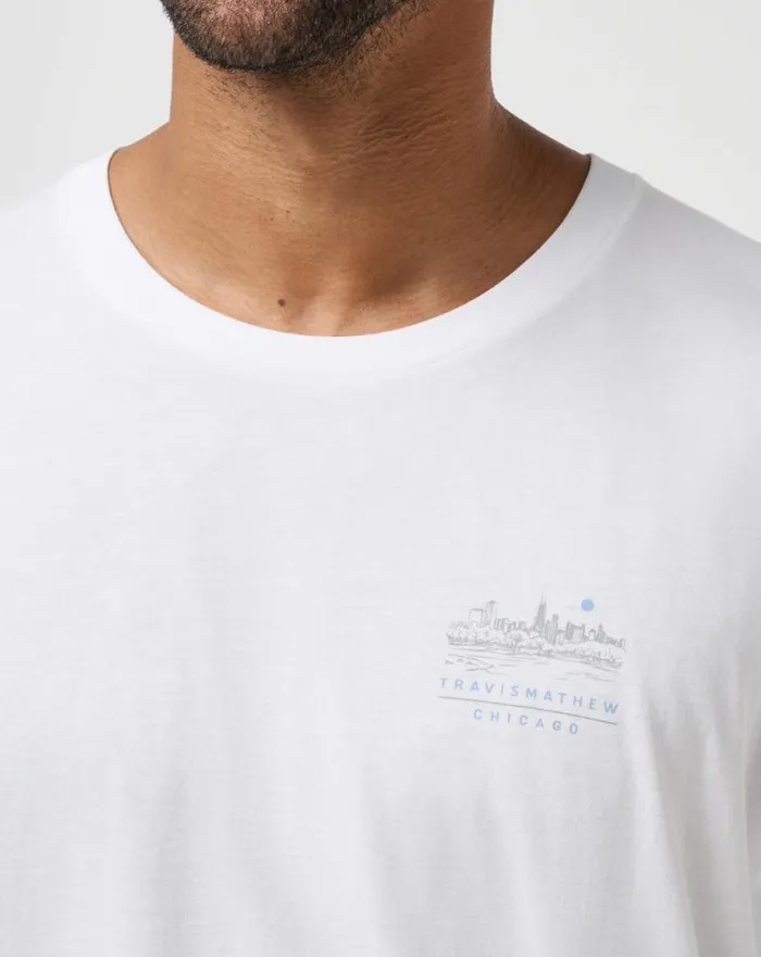 TravisMathew SECRET SCENE TEE White Men Tees