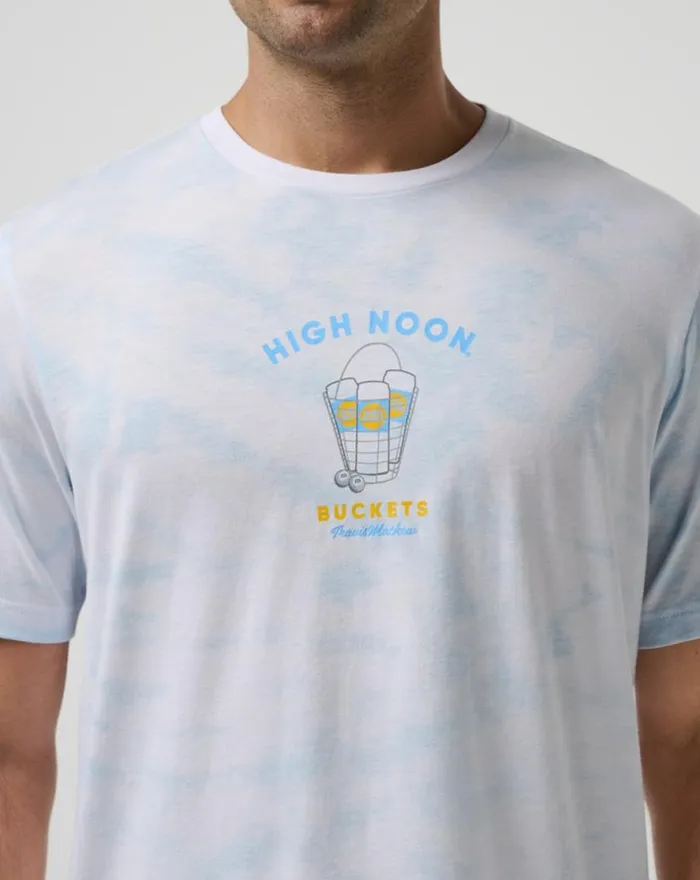 TravisMathew SUN AND SOAK TEE White Men Tees TravisMathew SUN AND SOAK TEE White Men Tees