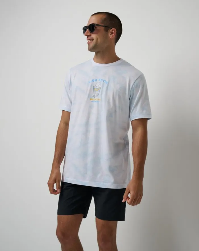 TravisMathew SUN AND SOAK TEE White Men Tees TravisMathew SUN AND SOAK TEE White Men Tees