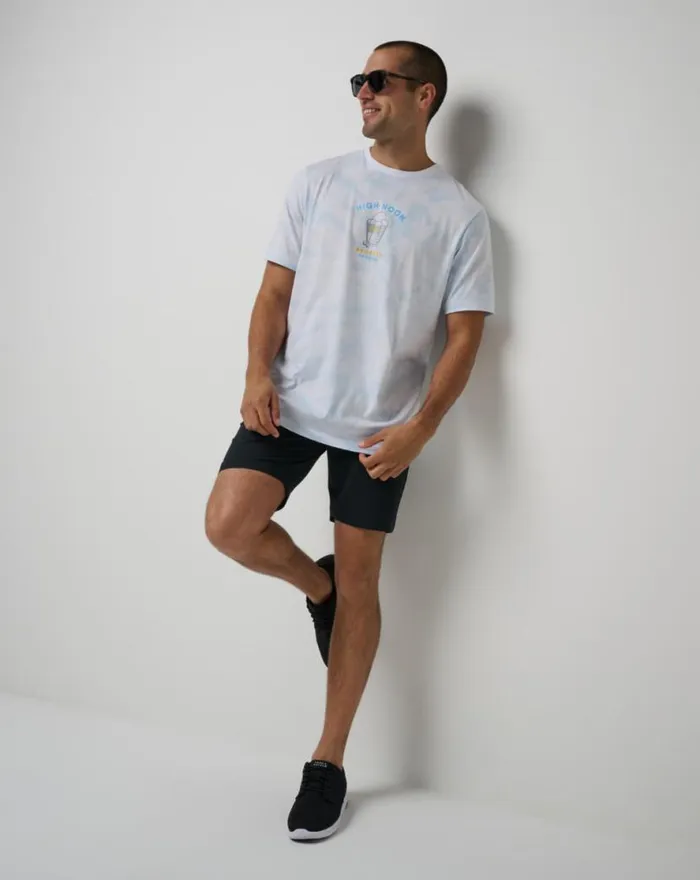 TravisMathew SUN AND SOAK TEE White Men Tees TravisMathew SUN AND SOAK TEE White Men Tees