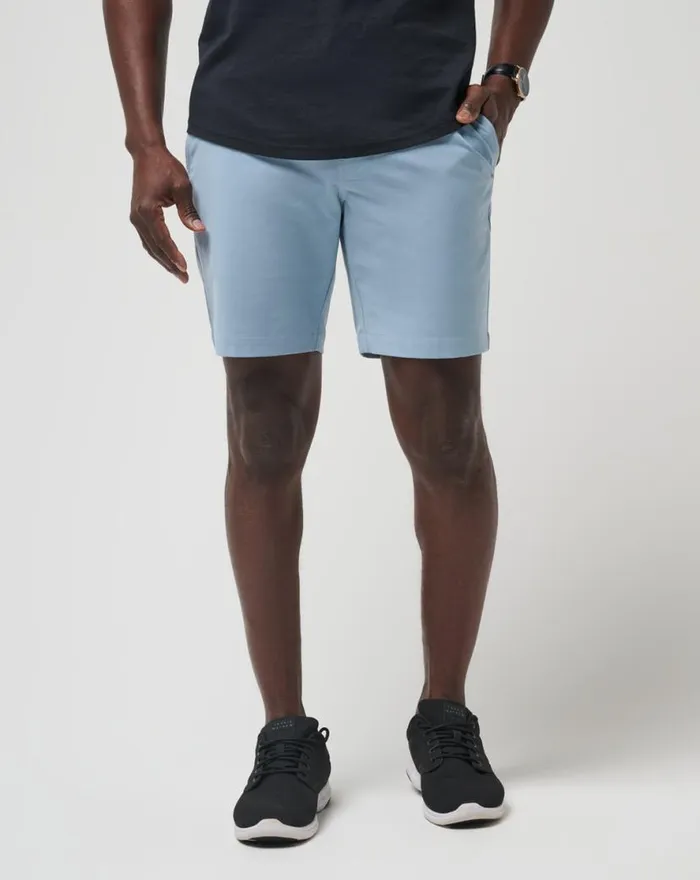 TravisMathew TECH CHINO SHORT 8IN Ash Blue Men Shorts