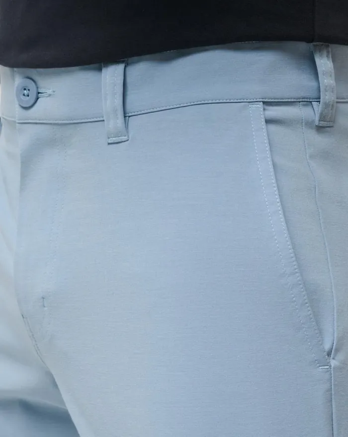 TravisMathew TECH CHINO SHORT 8IN Ash Blue Men Shorts TravisMathew TECH CHINO SHORT 8IN Ash Blue Men Shorts