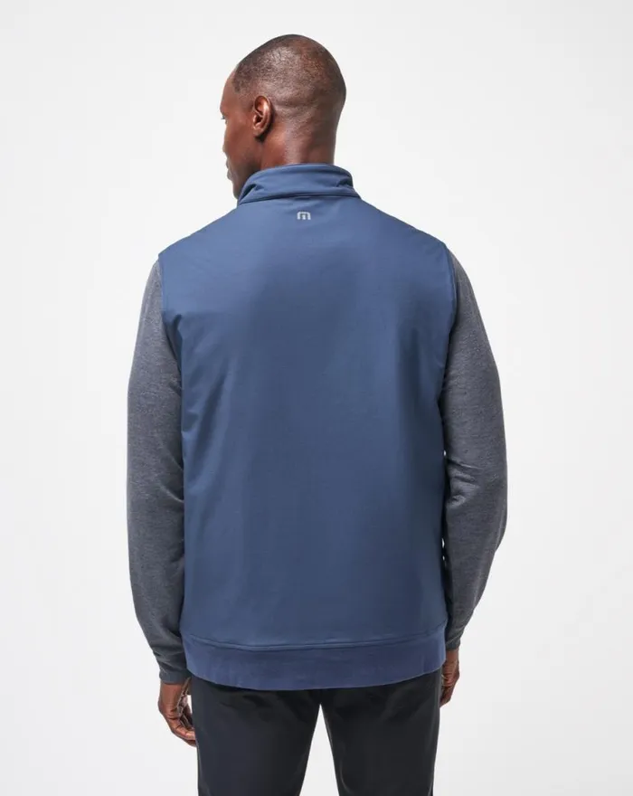 TravisMathew WANDERLUST VEST Mood Indigo Men Vests TravisMathew WANDERLUST VEST Mood Indigo Men Vests