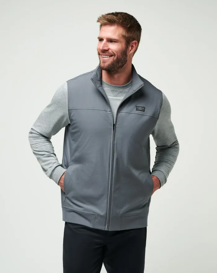 TravisMathew WANDERLUST VEST Quiet Shade Men Vests