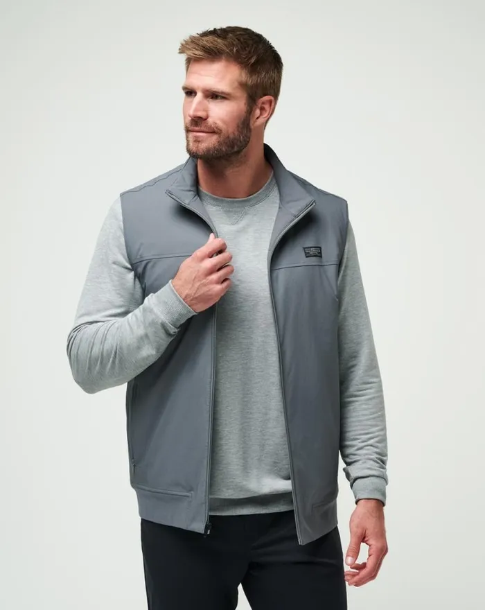 TravisMathew WANDERLUST VEST Quiet Shade Men Vests TravisMathew WANDERLUST VEST Quiet Shade Men Vests
