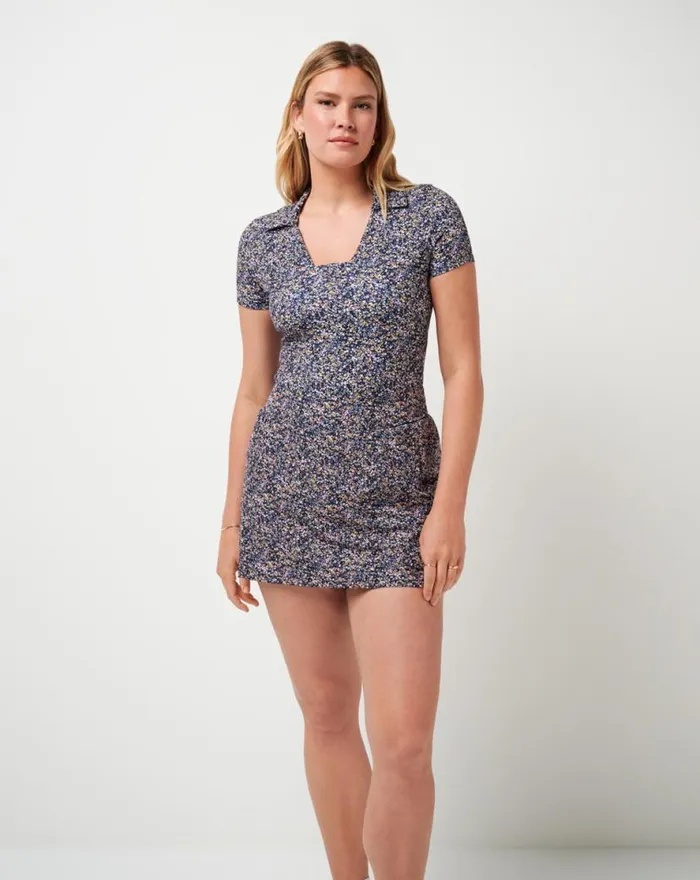TravisMathew WHERE IT COUNTS POLO Cream Multi Women Polos TravisMathew WHERE IT COUNTS POLO Cream Multi Women Polos