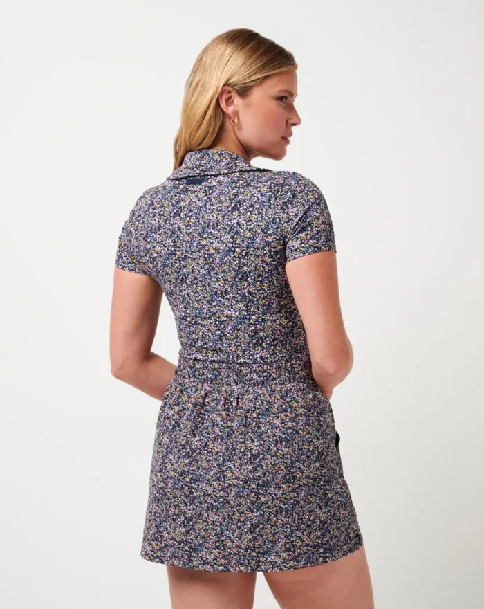 TravisMathew WHERE IT COUNTS POLO Cream Multi Women Polos TravisMathew WHERE IT COUNTS POLO Cream Multi Women Polos