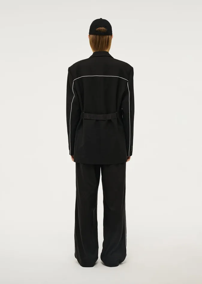 TRIBUTE BLAZER IN BLACK Women Jackets PE Nation