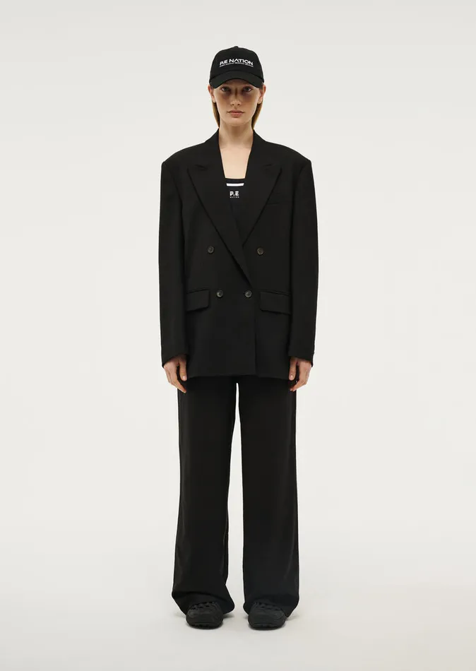 TRIBUTE BLAZER IN BLACK Women Jackets PE Nation