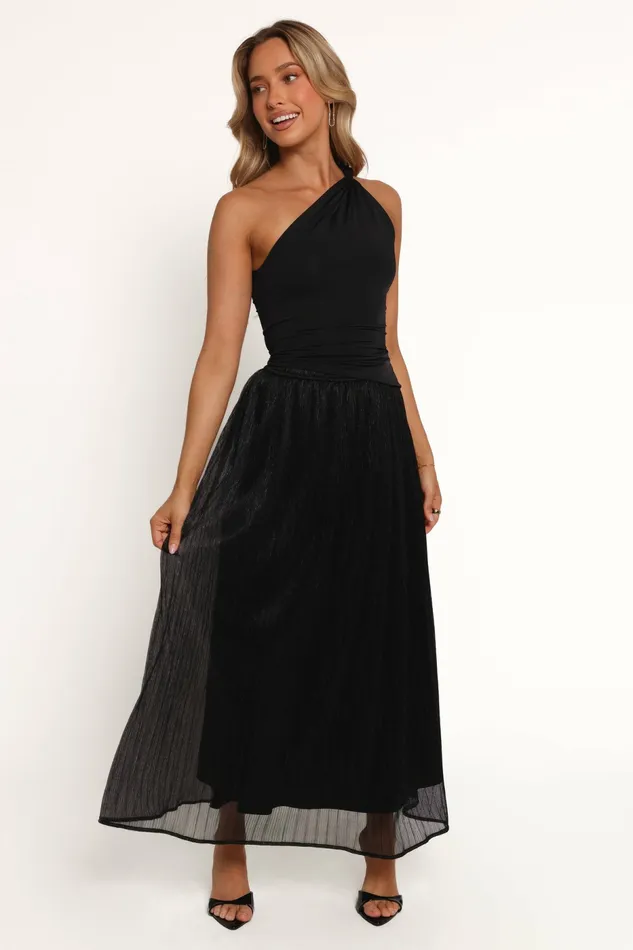 Tricia Maxi Skirt Black Women Skirts Petal and Pup