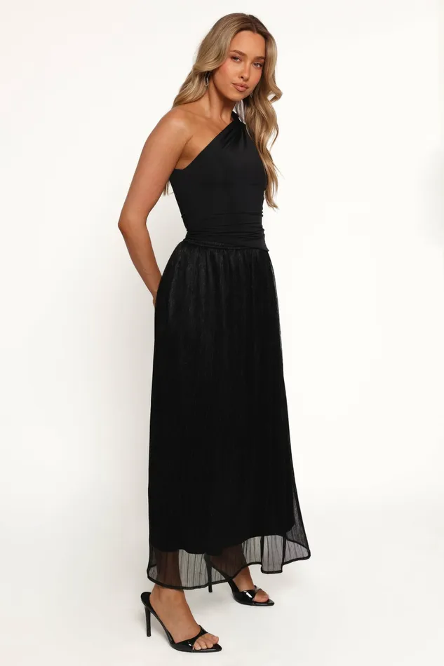 Tricia Maxi Skirt Black Women Skirts Petal and Pup