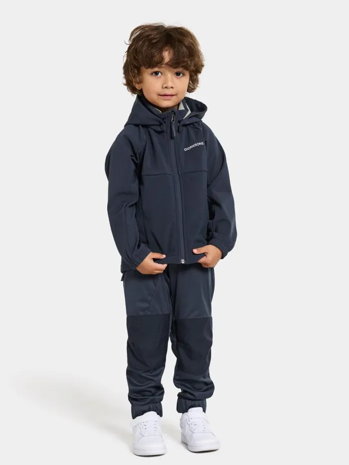 Troel Kids039 Jacket Navy Kids Didriksons Spring Jackets
