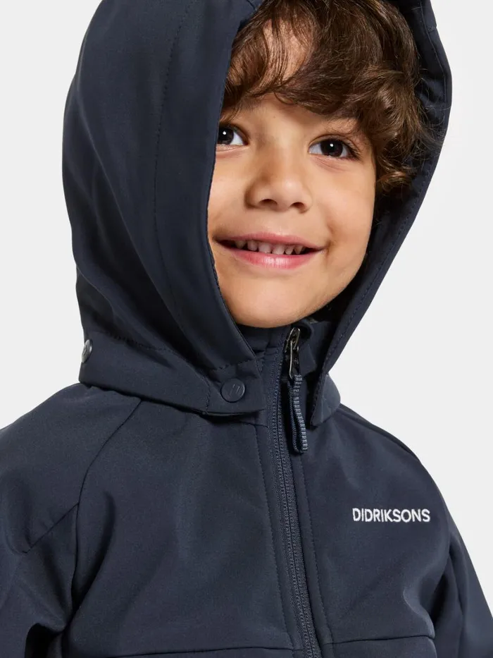 Troel Kids039 Jacket Navy Kids Didriksons Spring Jackets