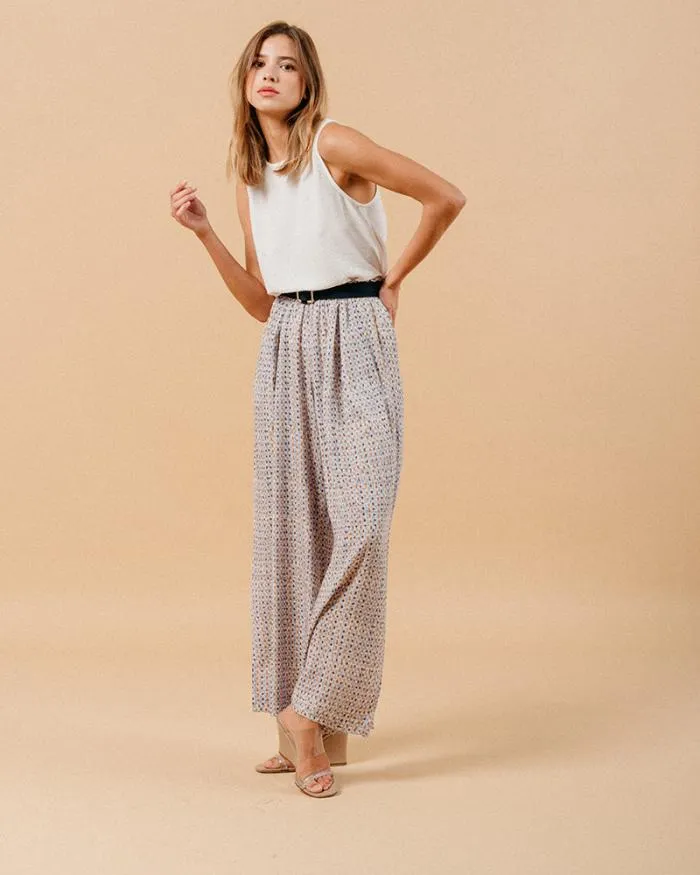 TROUSERS BLEU MASHA Shop Grace and Mila HighWaisted Trousers