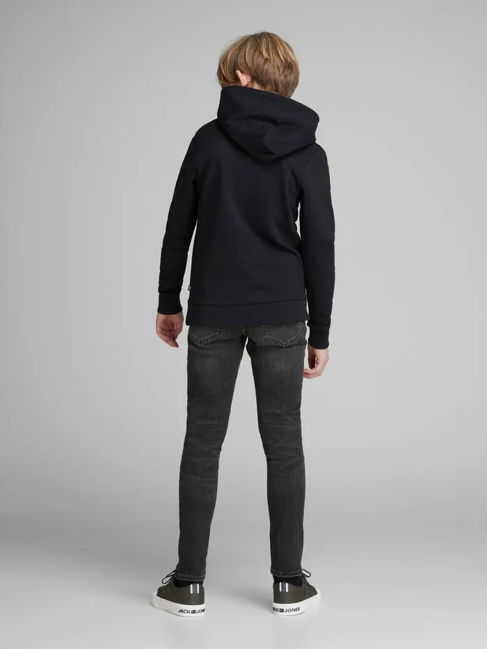 Trousers JACK and JONES Junior BOYS SKINNY FIT JEANS Black Black Denim