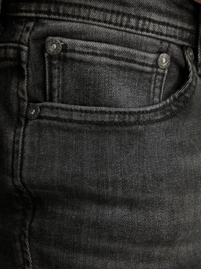 Trousers JACK and JONES Junior BOYS SKINNY FIT JEANS Black Black Denim