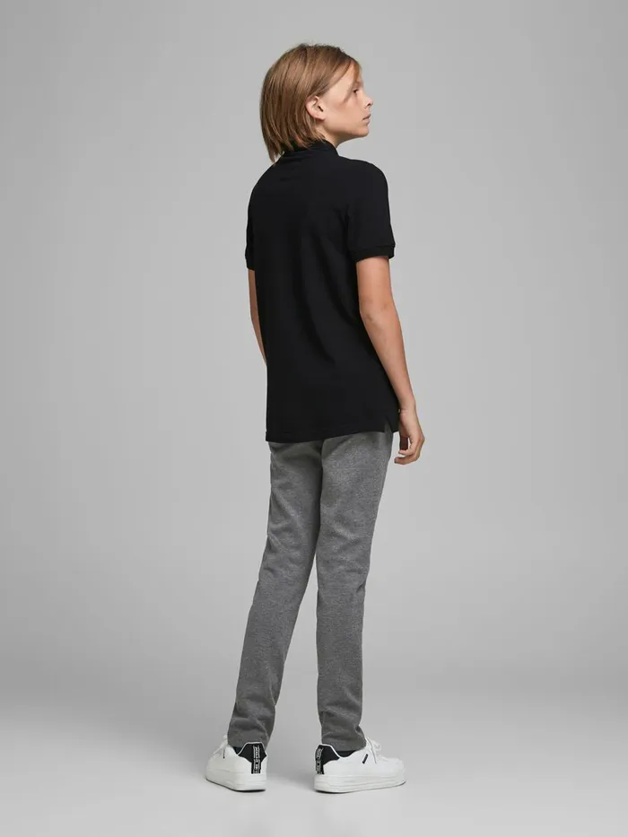 Trousers JACK and JONES Junior BOYS SMART TROUSERS Grey Grey Melange