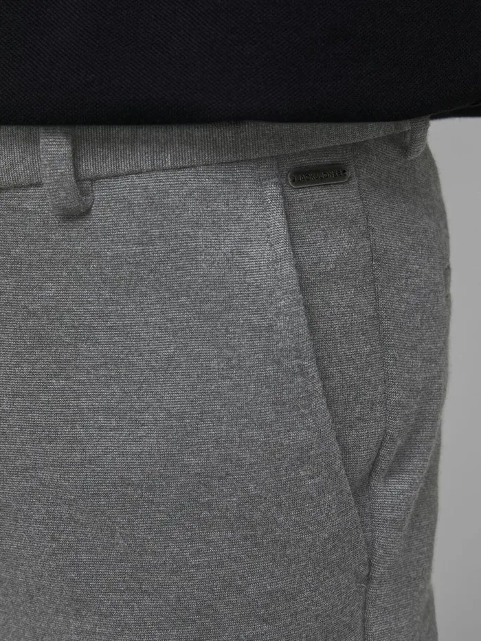 Trousers JACK and JONES Junior BOYS SMART TROUSERS Grey Grey Melange