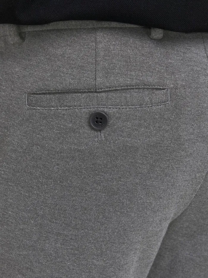 Trousers JACK and JONES Junior BOYS SMART TROUSERS Grey Grey Melange