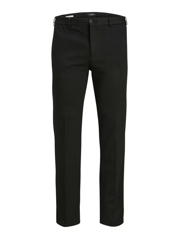 Trousers JACK and JONES Mens FORMAL PLUS SIZE SWEAT PANTS Black Black Popular
