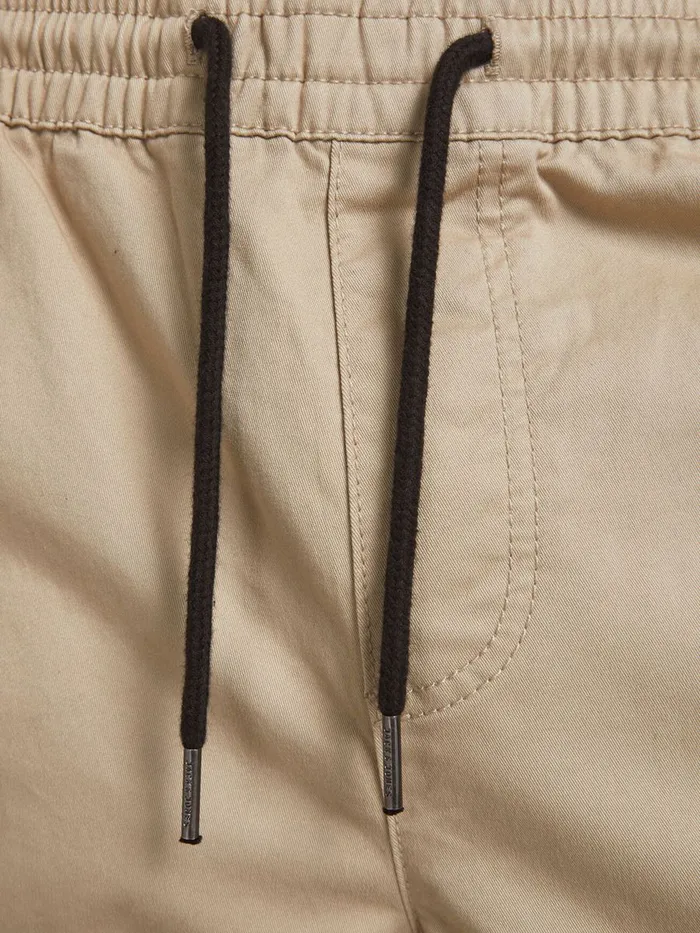 Trousers JACK and JONES Mens GORDON LANE AKM TROUSERS Beige White Pepper