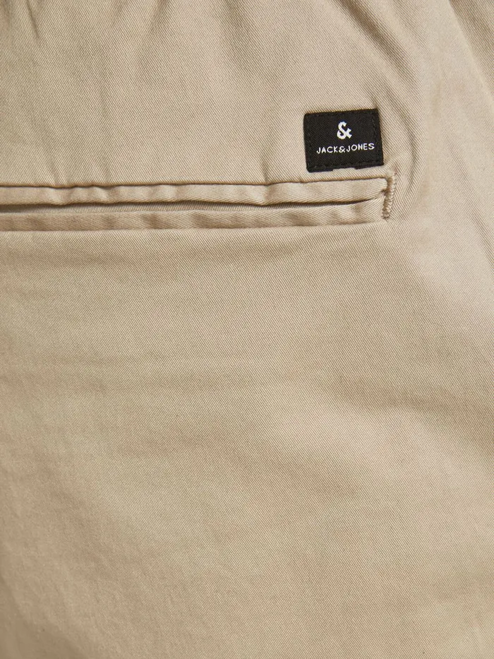 Trousers JACK and JONES Mens GORDON LANE AKM TROUSERS Beige White Pepper