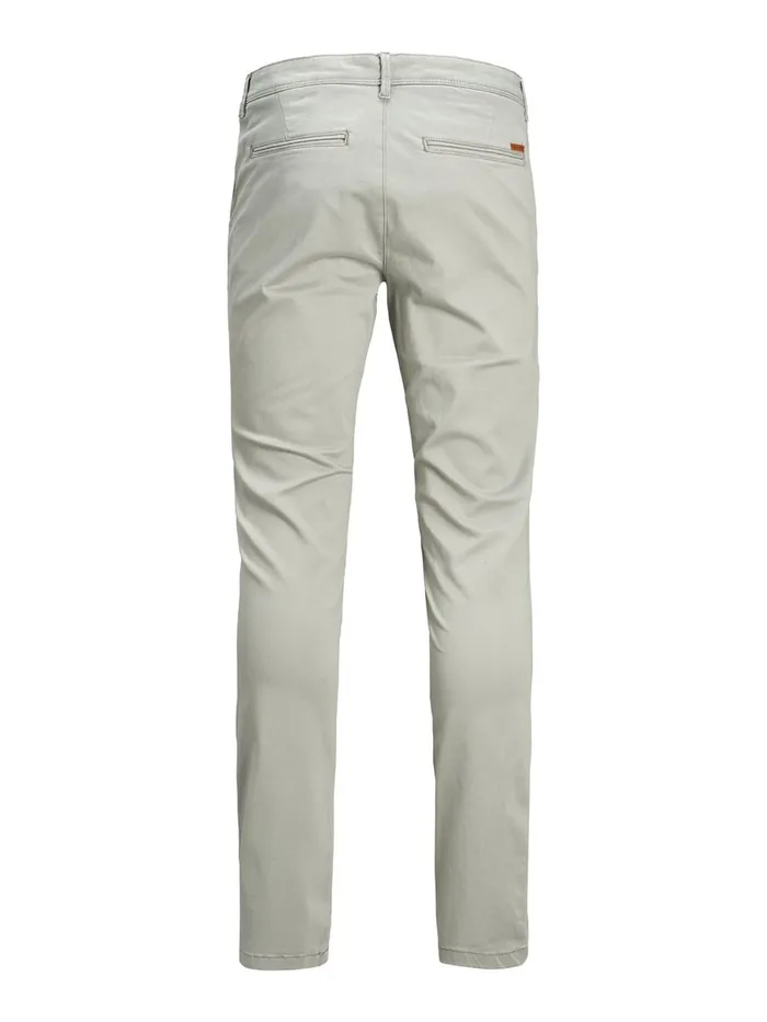 Trousers JACK and JONES Mens MARCO BOWIE DRIZZLE TROUSERS Grey Drizzle