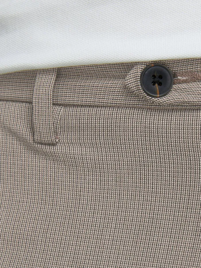 Trousers JACK and JONES Mens MARCO CONNOR AKM 1008 CHINOS Beige Crockery