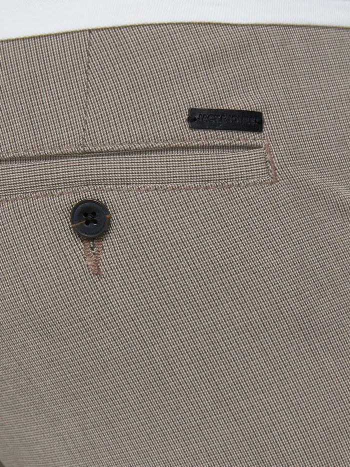 Trousers JACK and JONES Mens MARCO CONNOR AKM 1008 CHINOS Beige Crockery