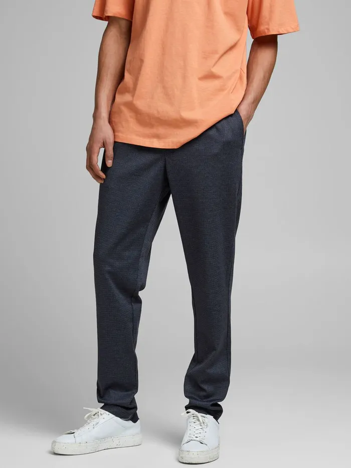Trousers JACK and JONES Mens WILL PHIL SWEATPANTS Blue Navy Blazer Casaul