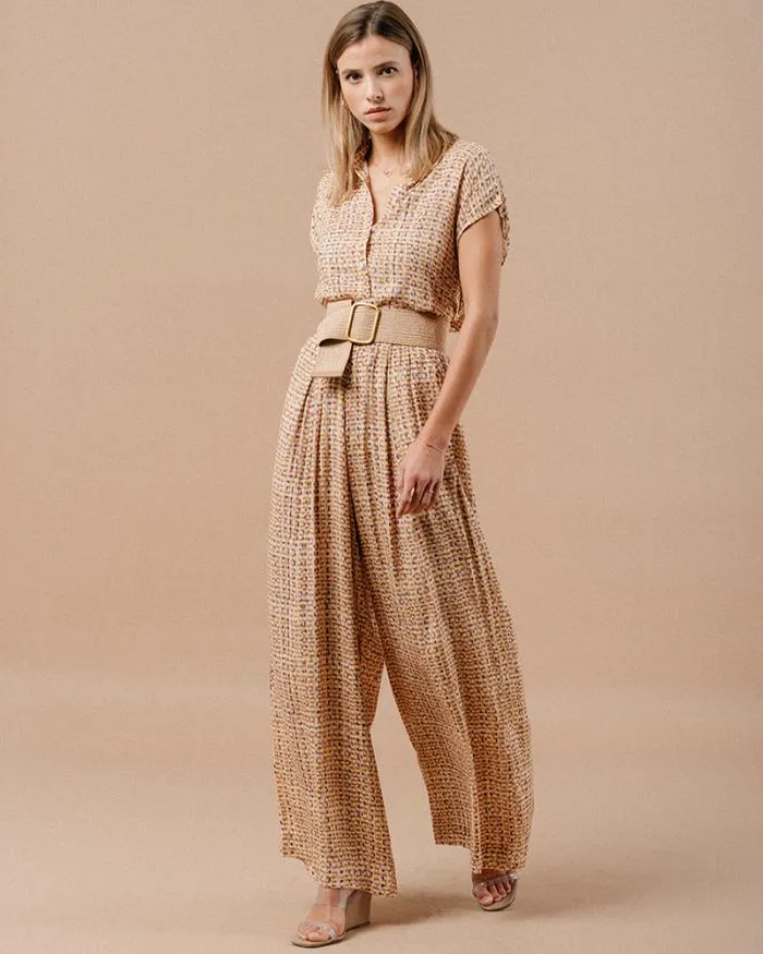 TROUSERS OCRE MASHA Shop Grace and Mila HighWaisted Trousers